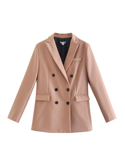 Femei Elegante Blazer Verde Inchis Drept 2022 Toamna Femeii Solid Basic Se potrivesc Doamnelor Costum cu pantaloni cu talie medie