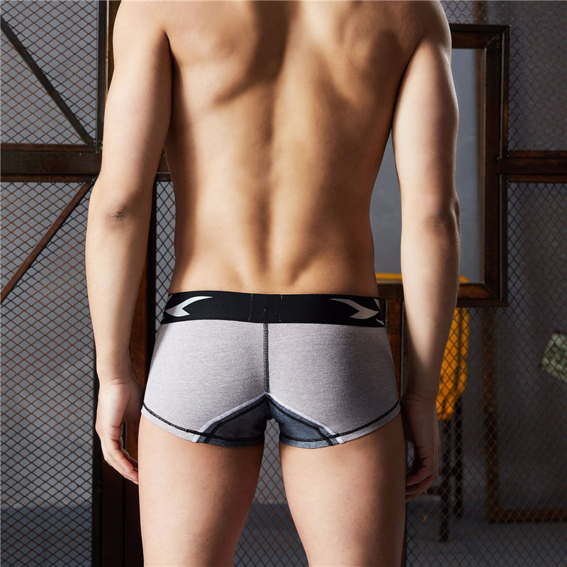 SOBEAN Pantaloni scurți pentru bărbați noi, din bumbac, pentru tineret, sexy, sport, respirabili, cu talie joasă