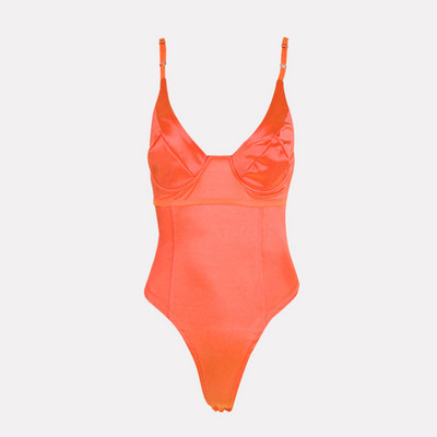 Ljeto 2020. Ženski seksi bodi na naramenice Špageti svileni Jednobojni crni Party Club Bodi Bodi za žene Kratki kombinezon