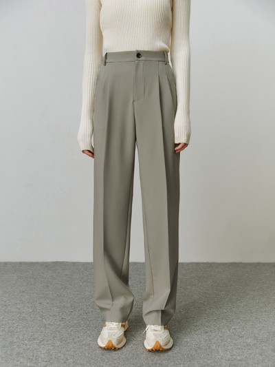 FSLE Jachetă de costum în stil coreean pentru femei, toamnă, birou, blaze profesionale, pantaloni de costum pentru navetiști, pentru femei, set din două piese