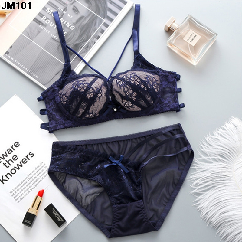 Europski i američki čipkasti seksi grudnjak s prekrasnim leđima, ljetni tanki grudnjak, mekano i udobno donje rublje, ženski vinsko crveni skupljeni grudnjaci