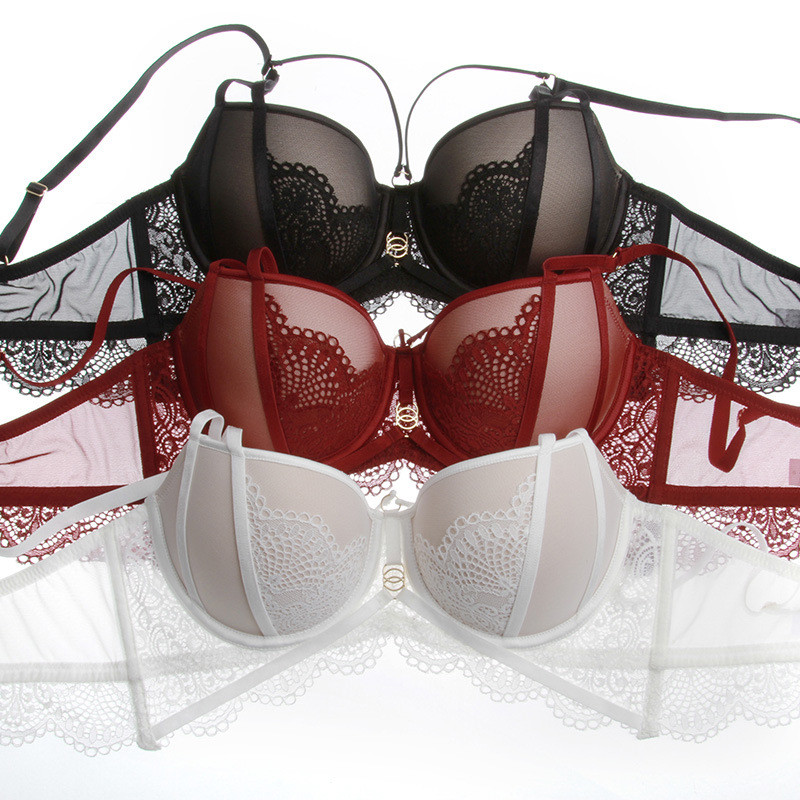 Tanak ispod debele kalupa Komplet izdubljenih čipkanih grudnjaka i gaćica Donje rublje Žensko prekrasno seksi donje rublje 2022 Novo