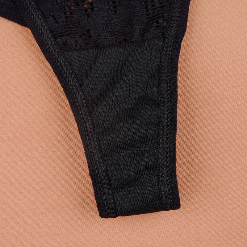 Set Sutien Slip Lenjerie Sexy Lenjerie Intima Pentru Femei Vestă din dantelă solidă Costumul tanga Top cu tub Seturi Confort Erotic Intim