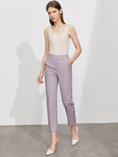 Amii Μινιμαλισμός Γυναικείο Γυναικείο Σακάκι Ψηλόμεσο Σακάκι Γυναικείο Παντελόνι Γυναικείο Παλτό Γυναικείο Παντελόνι 12160022