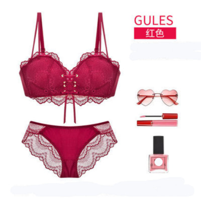 Σετ σουτιέν Croset Grils Σέξι εσώρουχα σταυρωτά εσώρουχα εσώρουχα Push Up Σλιπ Lenceria Soutien Gorge нижнее белье женское