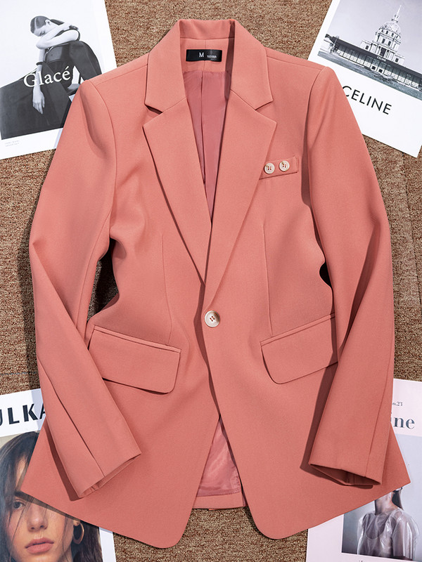 Svinīgs žakete gabalam Biroja bikses, dzeltens un rozā jaka, sieviešu bikses, 2 darba sieviešu uzvalks, melns komplekts