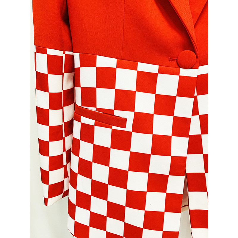 Pantaloni de înaltă calitate Blazer costume femei elegante, elegant, 2022, nou costum de pista de designer, cu un singur buton, blazer roșu, seturi de pantaloni evazați