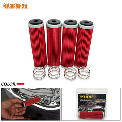 OTOM Motorcycle Accessories Oil Filter Fuel Filters For ZONGSHEN NC250 NC450 Engine KAYO RX3 Motoland BSE AVANTIS BRZ FXMOTO X3