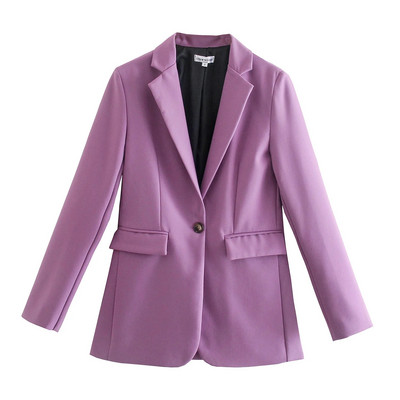 2021 sacou + pantaloni set 2 piese femei Blazer costum birou maneci lungi + pantaloni set 2 piese blazer traf seturi femei