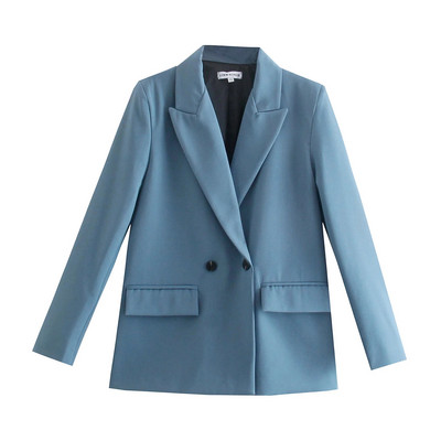 2021 sacou + pantaloni set 2 piese femei Blazer costum birou maneci lungi + pantaloni set 2 piese blazer traf seturi femei