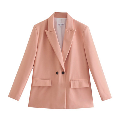 2021 sacou + pantaloni set 2 piese femei Blazer costum birou maneci lungi + pantaloni set 2 piese blazer traf seturi femei