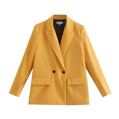 2021 sacou + pantaloni set 2 piese femei Blazer costum birou maneci lungi + pantaloni set 2 piese blazer traf seturi femei