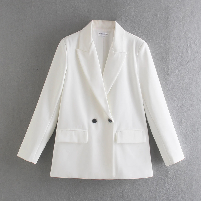 2021 sacou + pantaloni set 2 piese femei Blazer costum birou maneci lungi + pantaloni set 2 piese blazer traf seturi femei