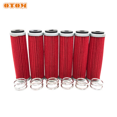 OTOM 2/4 vnt. motociklo alyvos filtro transmisijos kuro filtrai, skirti ZONGSHEN NC250 NC450 RX3 KAYO Motoland BSE purvo dviračio variklio daliai