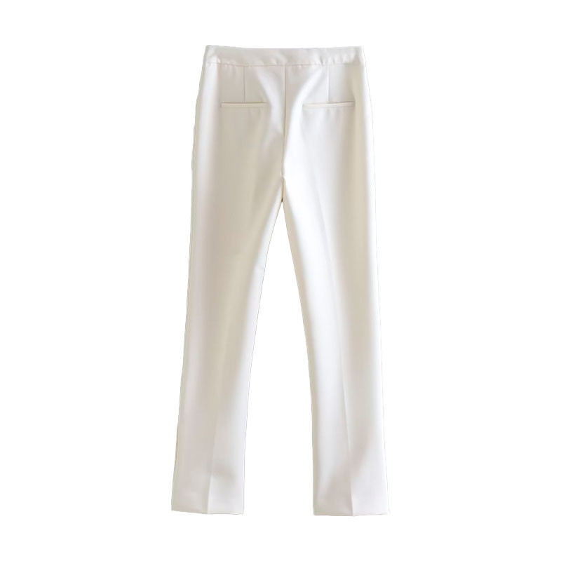 Epocă 2022 Îmbrăcăminte exterioară Chic Topuri potrivite pentru femei, la modă, cu buton, un singur blazer, pentru femei, cu mânecă elegantă, lungă, birou, subțire, alb