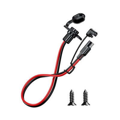 Cablu SAE 1/2PC 12AWG 30cm Deconectare rapidă Cablu prelungitor panou auto impermeabil pentru panouri solare Baterie de vehicul