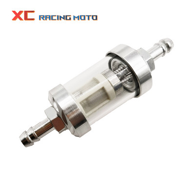 7mm CNC din aliaj de aluminiu sticla motocicletă gaz combustibil benzină filtru de ulei accesorii moto pentru ATV KTM Honda Kawasaki YAMAHA SUZUKI