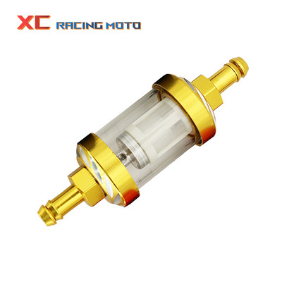 7mm CNC din aliaj de aluminiu sticla motocicletă gaz combustibil benzină filtru de ulei accesorii moto pentru ATV KTM Honda Kawasaki YAMAHA SUZUKI