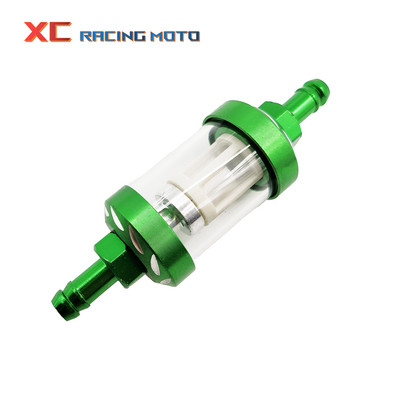 7mm CNC din aliaj de aluminiu sticla motocicletă gaz combustibil benzină filtru de ulei accesorii moto pentru ATV KTM Honda Kawasaki YAMAHA SUZUKI