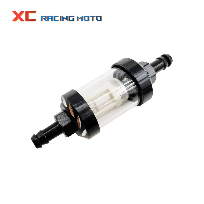 7mm CNC κράμα αλουμινίου γυαλί μοτοσικλέτας καυσίμου καυσίμου βενζίνης Φίλτρο μοτοσικλέτας για ATV KTM Honda Kawasaki YAMAHA SUZUKI