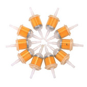 10 buc. 6 MM-8 MM 1/4 "Universal Motocicletă Mini Motor Mic Inline Carb Filtru de Gaz Combustibil Benzină Lichidă Filtru de Benzină
