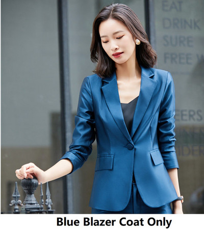 Modele de uniforme formale Costume cu pantaloni pentru doamne Imbracaminte de lucru profesionale de toamna iarna Seturi de blaze de afaceri din tesatura de inalta calitate