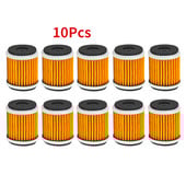 1/10 ΤΕΜ Φίλτρο λαδιού μοτοσικλέτας για Yamaha YFZ450 YFZ450R YFZ450W YFZ450X YZ250F YZ450F WR250F HUSQVARNA TE125 SMS4 125 2007-2013