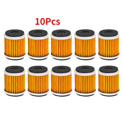 1/10 ΤΕΜ Φίλτρο λαδιού μοτοσικλέτας για Yamaha YFZ450 YFZ450R YFZ450W YFZ450X YZ250F YZ450F WR250F HUSQVARNA TE125 SMS4 125 2007-2013