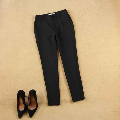 Παντελόνι Σετ γυναικεία φθινοπωρινά γυναικεία επαγγελματικό γραφείο lady blazer Λεπτό μπλε κοστούμι σακάκι + παντελόνι πόδια παντελόνι δύο σετ