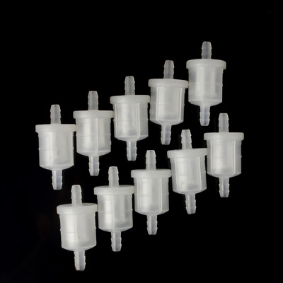 10 τμχ Φίλτρο καυσίμου βενζίνης βενζίνης Universal μοτοσικλέτας φίλτρο λαδιού βενζίνης για σκούτερ μοτοσικλέτας μοτοποδήλατο σκούτερ βρωμιάς ποδήλατο ATV Φίλτρο καυσίμου