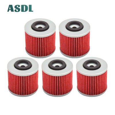 2/5 Pces Για YAMAHA XVS400 XVS 400 DRAGSTAR 400 1996-2007 XVS250 XVS 250 2001-2007 XVS1100 XVS 1100 Φίλτρο λαδιού DRAGSTAR