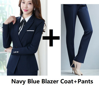 Poslovna odijela Svečane ženske uredske profesionalne jakne Hlače Komplet hlača Modna radna odjeća za intervjue za karijeru 5XL veličina