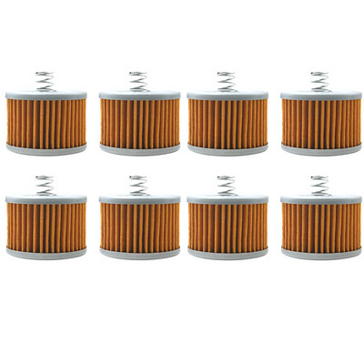 1/2/4/8 buc. Filtru de ulei pentru motocicleta Bajaj 100 Boxer CT100 115 calibrul 130 Boxer BM150 135 Pulsar pentru Yamaha YS125 150 Byson