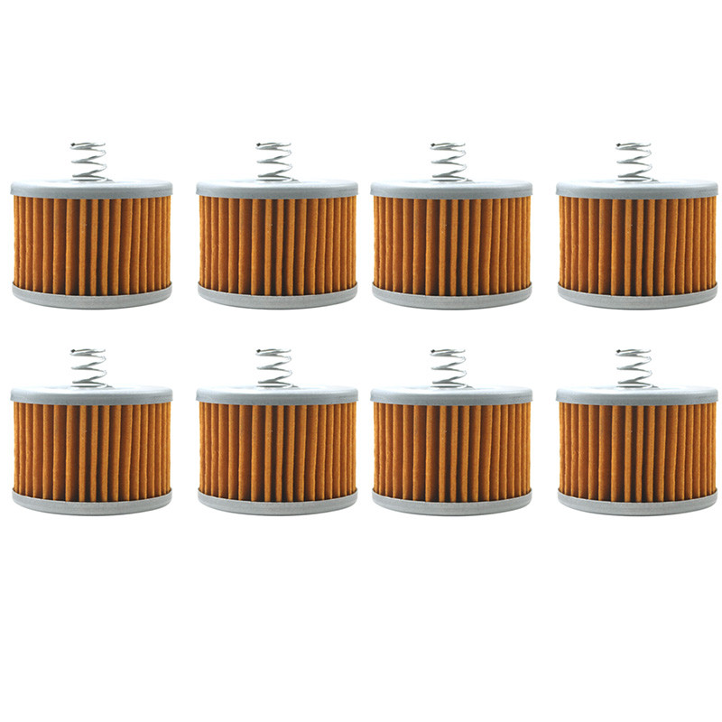 1/2/4/8 buc. Filtru de ulei pentru motocicleta Bajaj 100 Boxer CT100 115 calibrul 130 Boxer BM150 135 Pulsar pentru Yamaha YS125 150 Byson