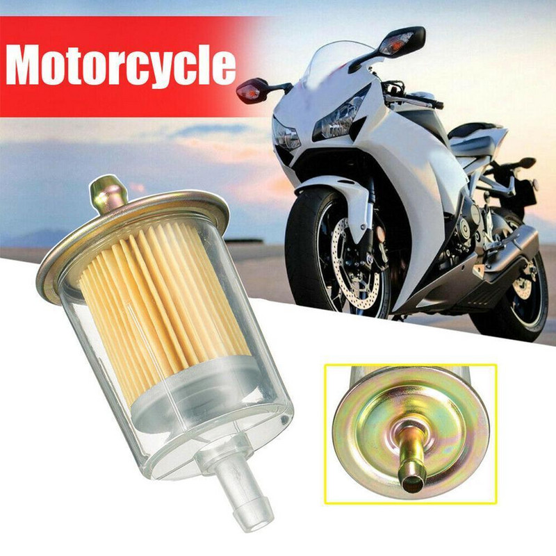Filtru de benzină cu deplasare mare pentru motociclete Element de filtru de benzină Tub gros Element de filtru de filtru de benzină modificat