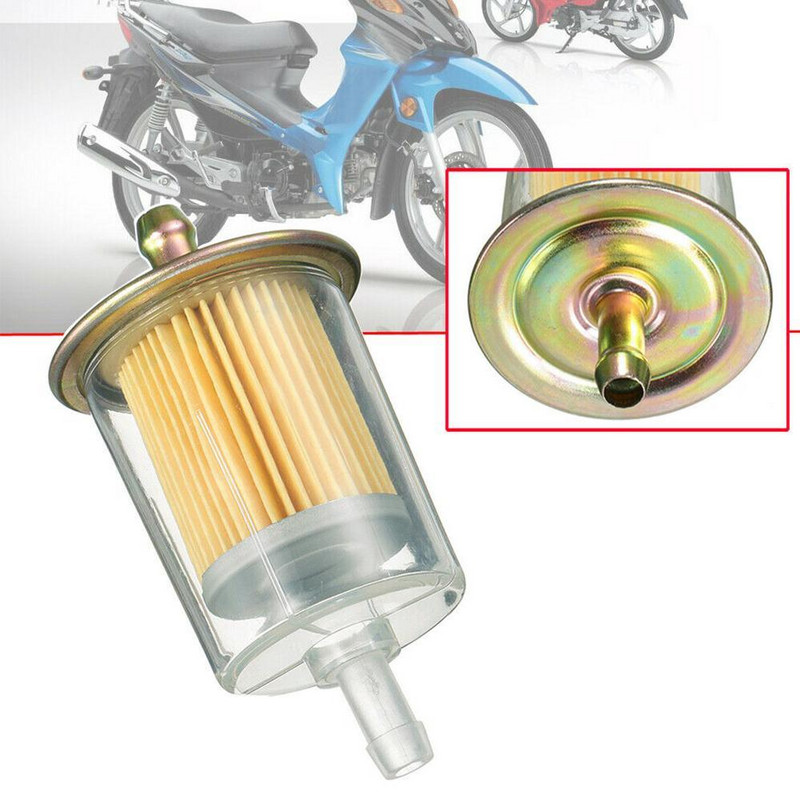 Filtru de benzină cu deplasare mare pentru motociclete Element de filtru de benzină Tub gros Element de filtru de filtru de benzină modificat