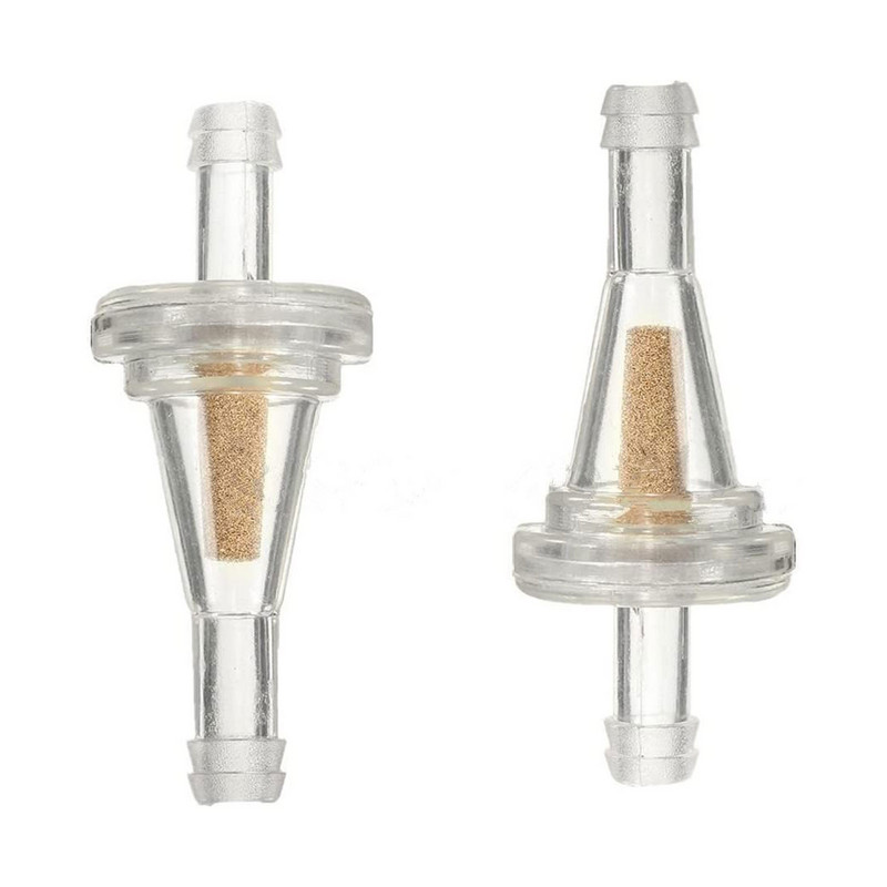 Universal 10Pcs/Set Φίλτρο καυσίμου μοτοσικλέτας Κινητήρας μοτοσικλέτας Inline Carb Φίλτρο αερίου καυσίμου βενζίνης μοτοσικλέτας Φίλτρα λαδιού κινητήρα