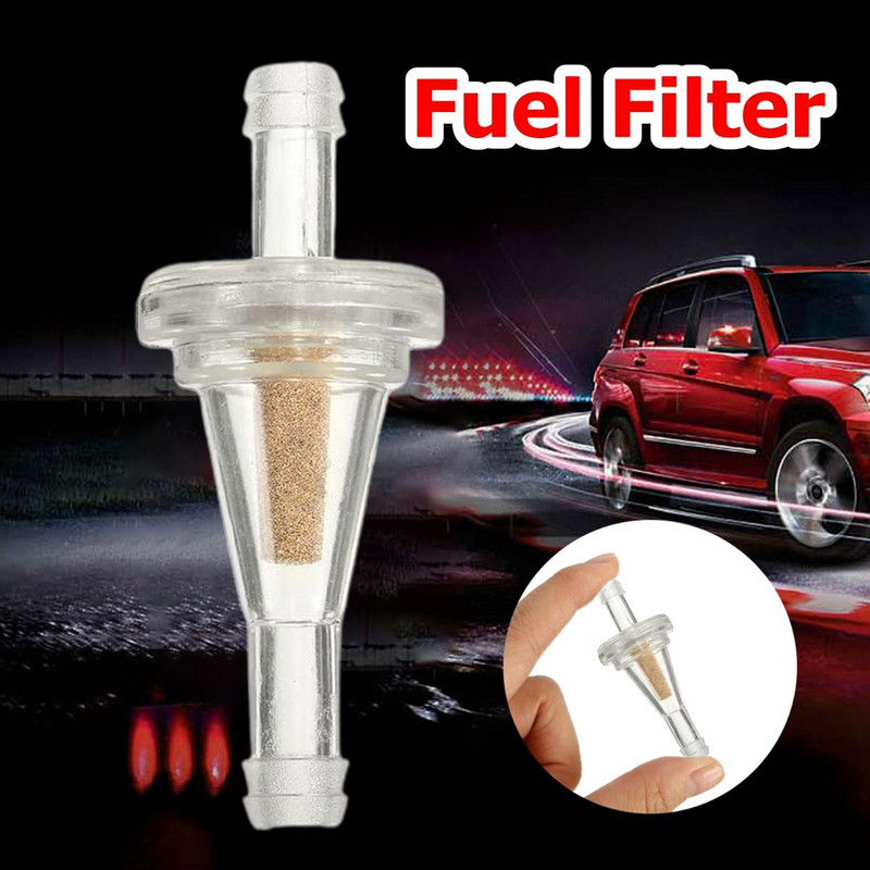Universal 10Pcs/Set Φίλτρο καυσίμου μοτοσικλέτας Κινητήρας μοτοσικλέτας Inline Carb Φίλτρο αερίου καυσίμου βενζίνης μοτοσικλέτας Φίλτρα λαδιού κινητήρα