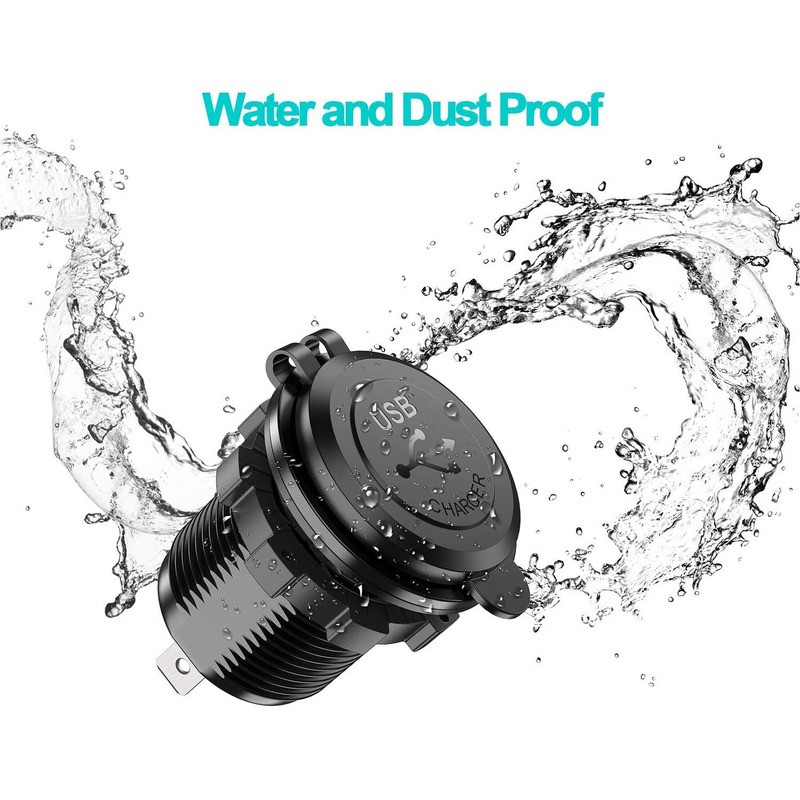 USB C autolaadija pesa 12 V/24 V mitu USB-väljundit Kaks 45 W PD USB-C ja QC3.0 porti koos toitelülitiga kiire autoadapteriga