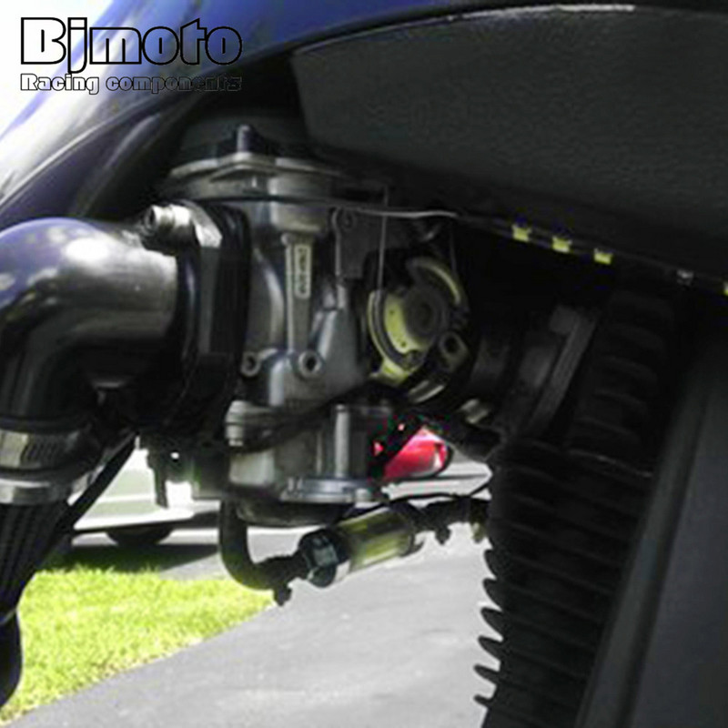 Filtru universal de combustibil cromat din sticlă reală re-curățabil în linie lung scurt 1/4'';5/16'';3/8'' 6MM 8MM 10MM