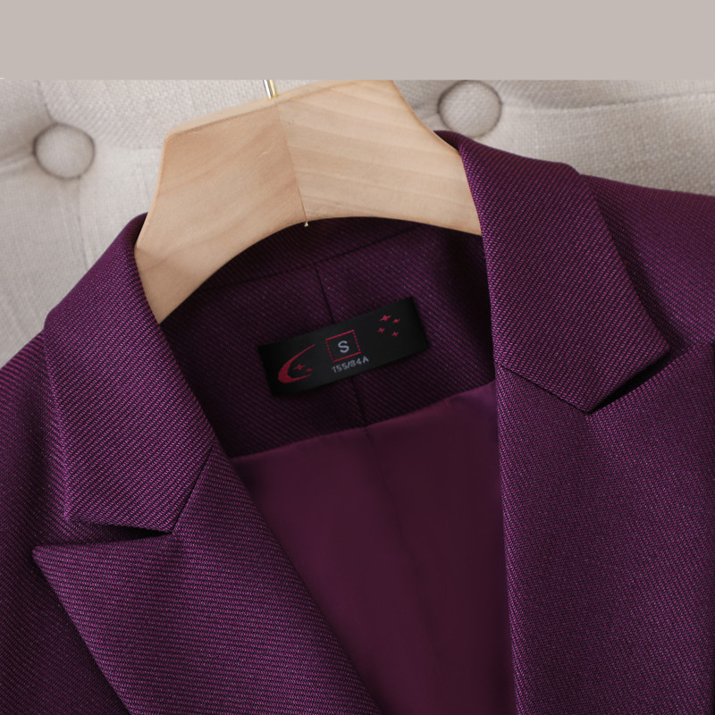 Naviu 2022 Winter Two Pieces Σετ Γυναικείο Παντελόνι Κοστούμι μακρυμάνικο σακάκι και παντελόνι Γυναικεία επίσημη στολή εργασίας