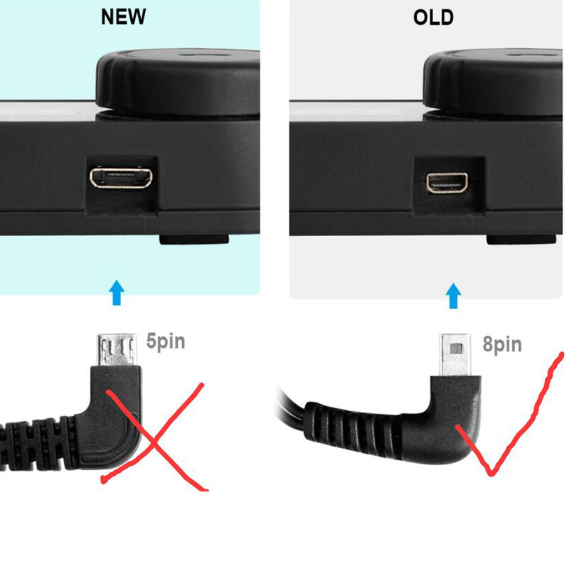 FreedConn T-COM COLO Αξεσουάρ φόρτισης 8 ακίδων Καλώδιο φόρτισης USB Στολή για ενδοεπικοινωνία Bluetooth μοτοσικλέτας T-COM T-Max COLO