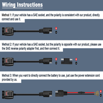 Powstation Мотоциклетно USB зарядно за телефон Водоустойчиво Type-C +USB бързо зареждане 6.8A QC3.0 USB адаптер с волтметър