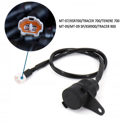 MT09 MT07 Nouă priză USB dublă pentru motociclete Încărcare rapidă Telefon Ipad Electronice de încărcare pentru Yamaha MT09 2017-2021 MT07 Toți anii