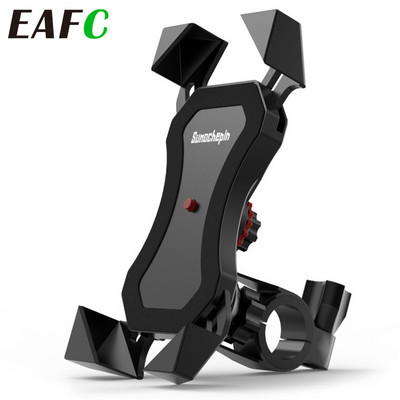 Motorcycle Phone Holder Universal Bicycle Phone Holder For Bike Handlebar 4-6.5 inches Mobile Smartphone Support