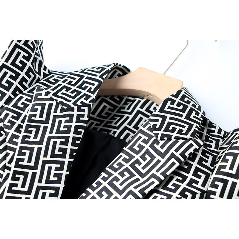 HarleyFashion High Street, elegant, model pentru femei, broderie, pantaloni lungi, set de ținute de designer, costume