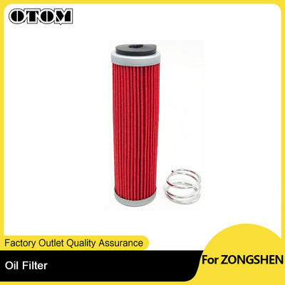 OTOM Filter ulja motora motocikla Visokokvalitetni filtracijski papir za ZONGSHEN NC250 NC450 Off-Road Motocross Dirt Bike Pit Bikes