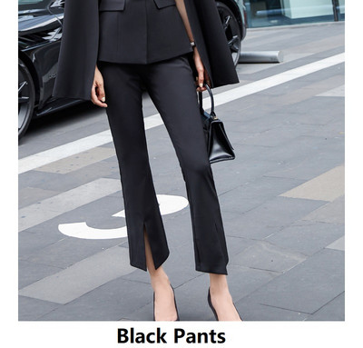 Oversize 5XL Φθινοπωρινή χειμερινή μόδα Επίσημες Γυναικείες επαγγελματικές φόρμες Γυναικείες φόρμες παντελονιών γραφείου Επαγγελματικά στυλ Σετ παντελόνια blazers