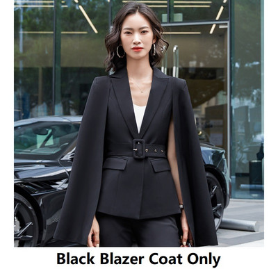 Oversize 5XL Φθινοπωρινή χειμερινή μόδα Επίσημες Γυναικείες επαγγελματικές φόρμες Γυναικείες φόρμες παντελονιών γραφείου Επαγγελματικά στυλ Σετ παντελόνια blazers