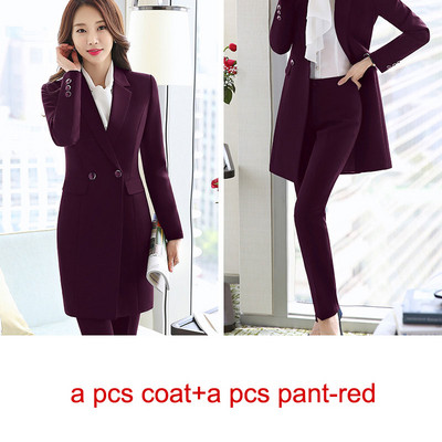 Primăvară toamnă îmbrăcăminte de îmbrăcăminte pentru femei, subțire, birou de afaceri, de înaltă calitate, blazere lungi, vestă, fustă, costum, îmbrăcăminte de lucru, jachetă de vânt